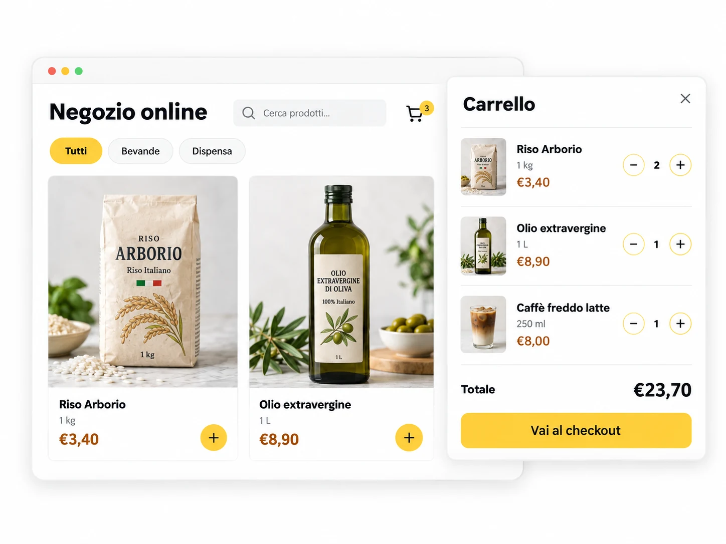 Sell online like in person